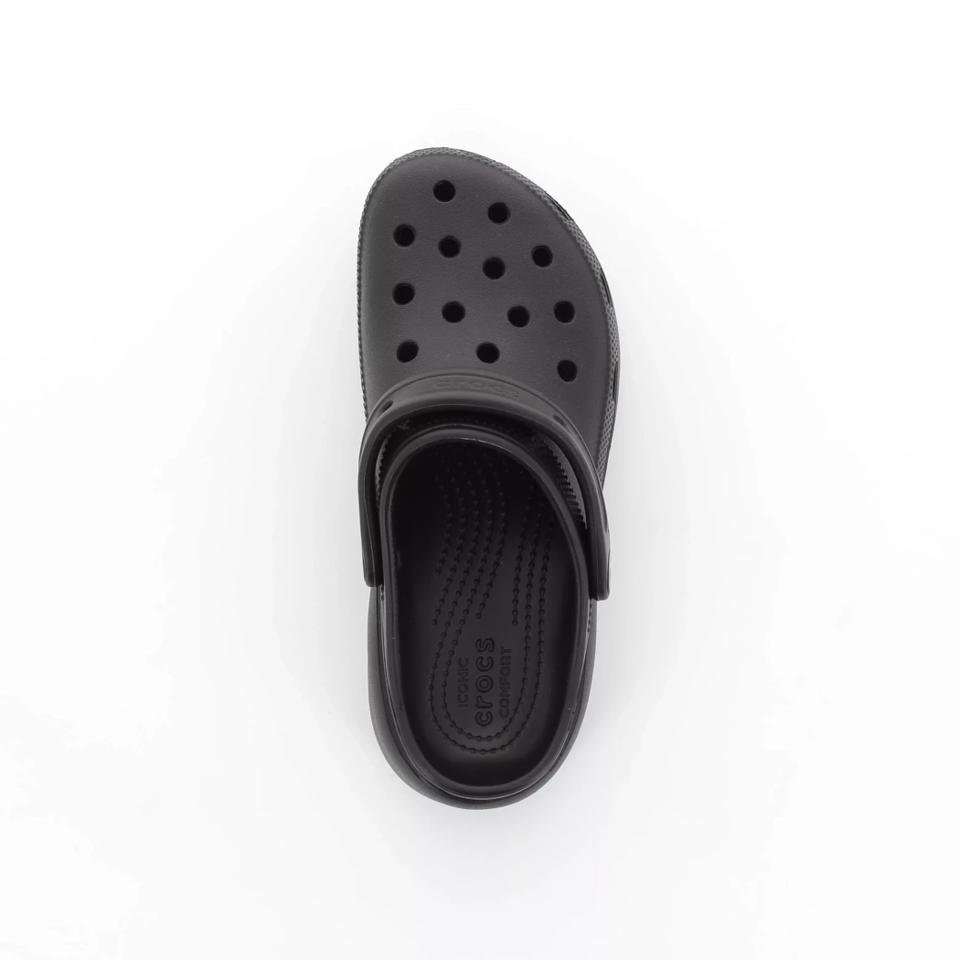 Image (6) de la chaussures Crocs - Mules et Sabots Noir en Caoutchouc