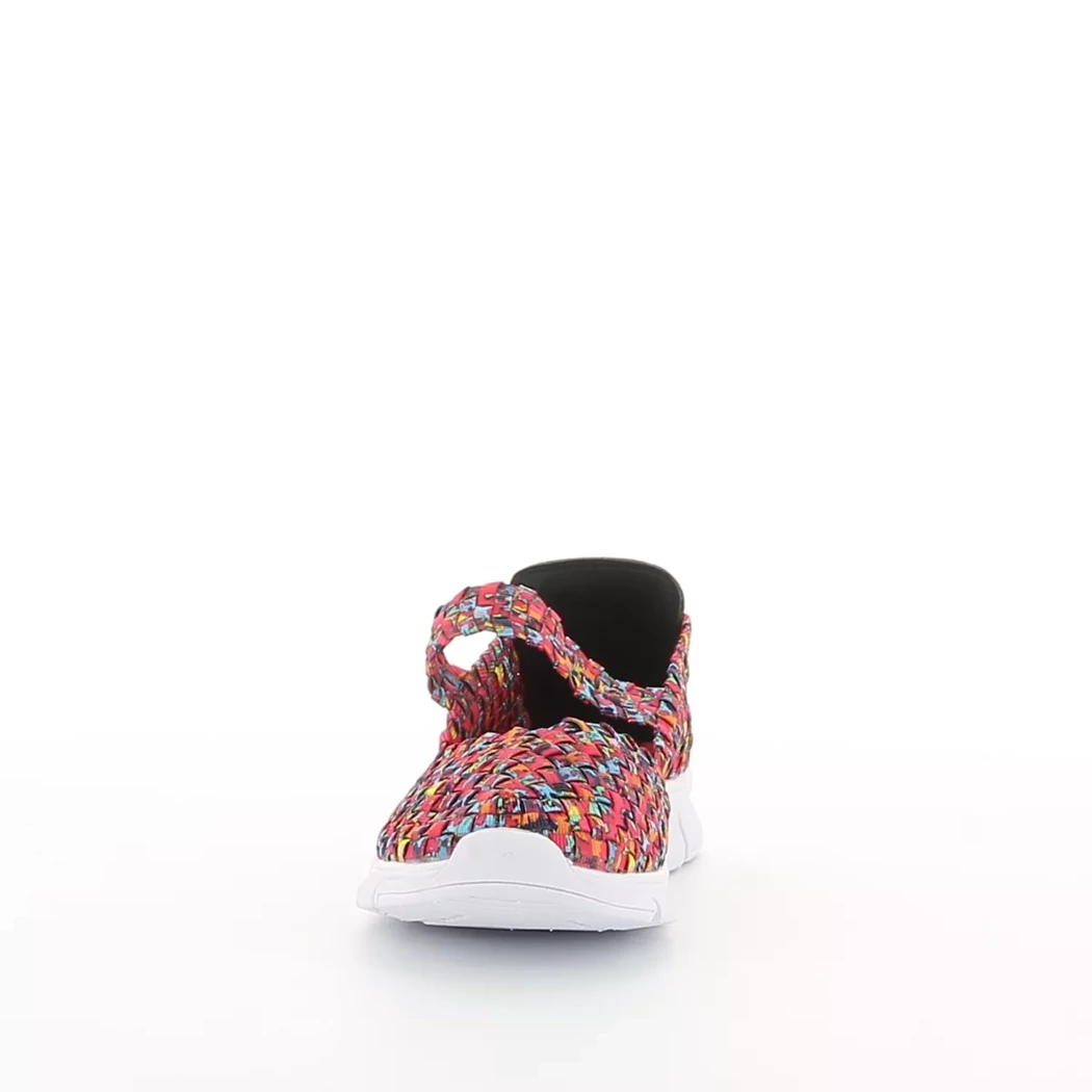 Image (5) de la chaussures New Run - Ballerines Rose en Textile