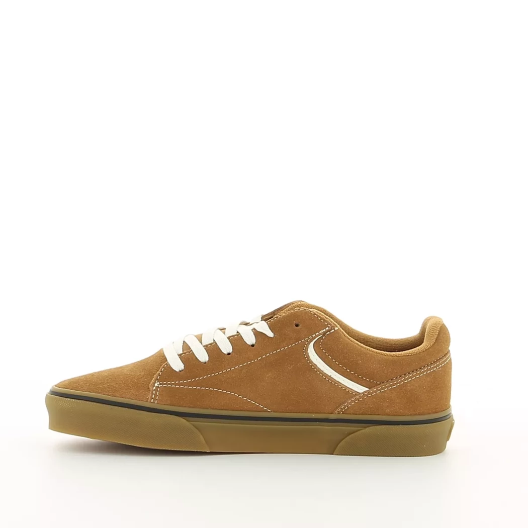 Image (4) de la chaussures Vans - Baskets Cuir naturel / Cognac en Cuir nubuck