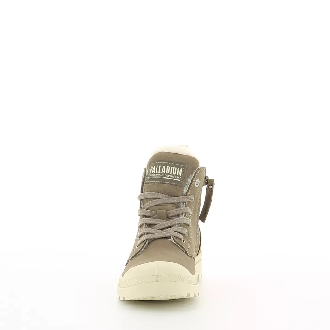 Image (5) de la chaussures Palladium - Bottines Taupe en Cuir nubuck