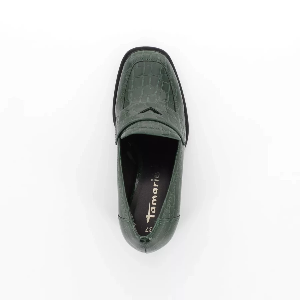Image (6) de la chaussures Tamaris - Mocassins Vert en Cuir synthétique