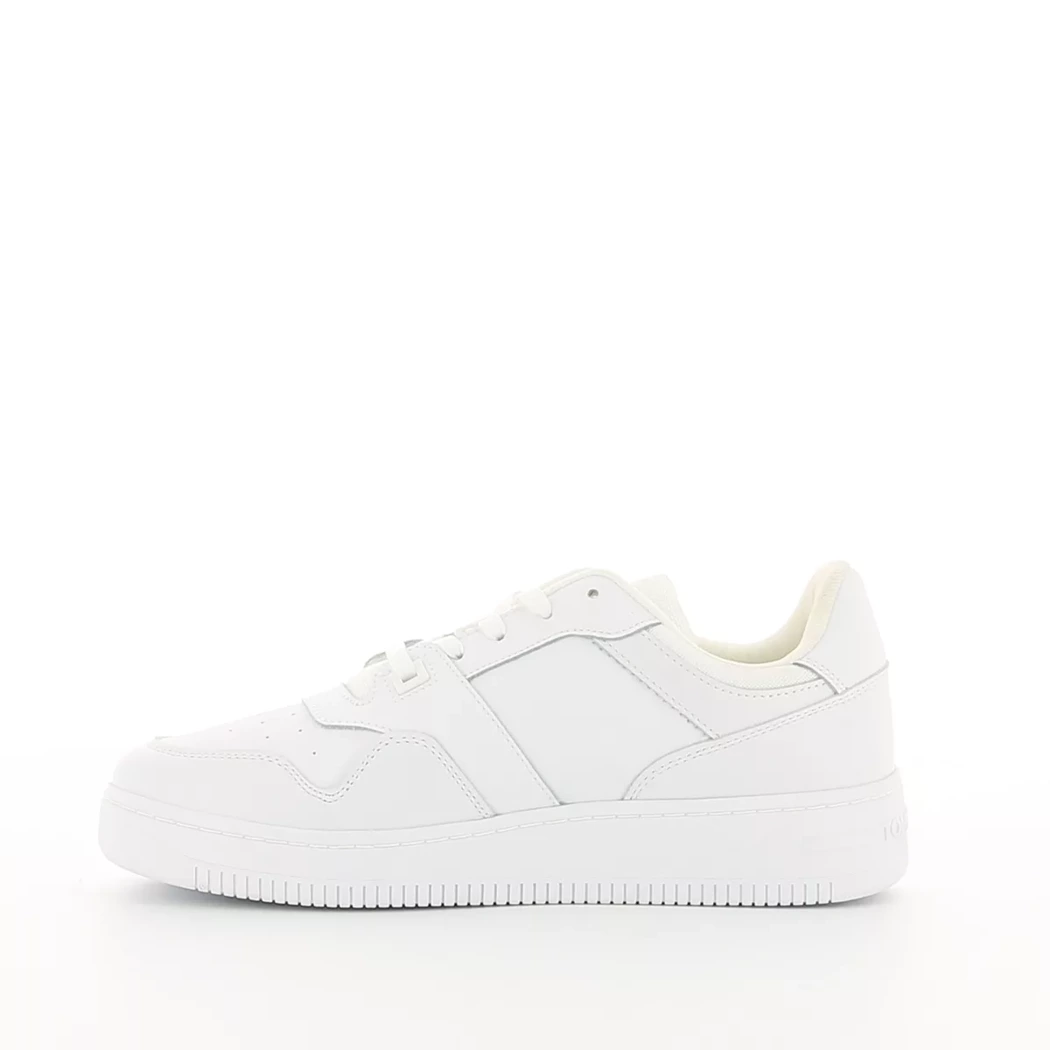 Image (4) de la chaussures Tommy jeans - Baskets Blanc en Cuir