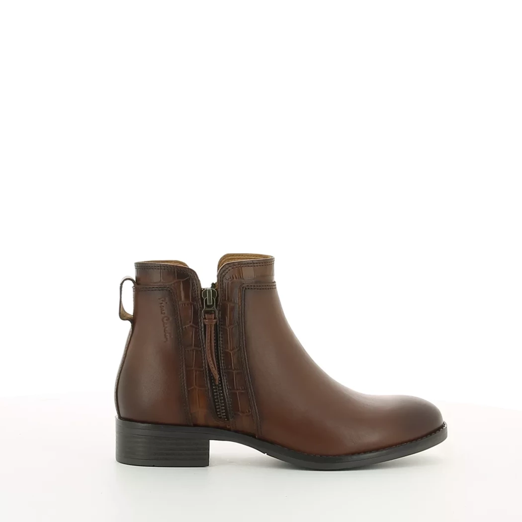 Image (2) de la chaussures Pierre Cardin - Boots Cuir naturel / Cognac en Cuir