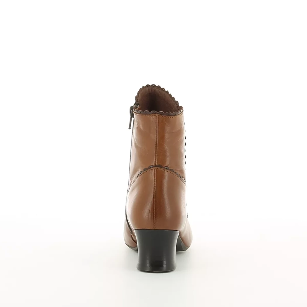 Image (3) de la chaussures Miz Mooz - Boots Cuir naturel / Cognac en Cuir