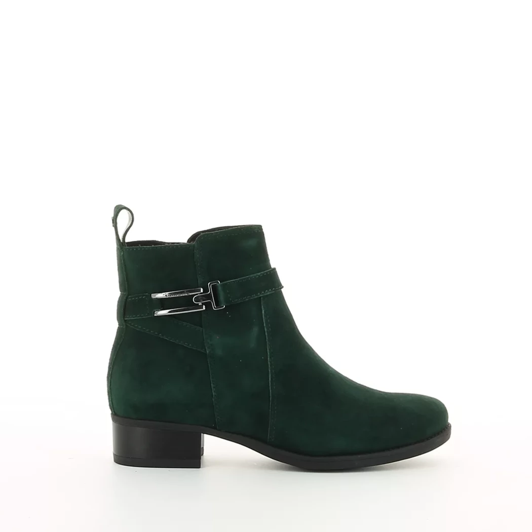 Image (2) de la chaussures Tamaris - Boots Vert en Cuir nubuck