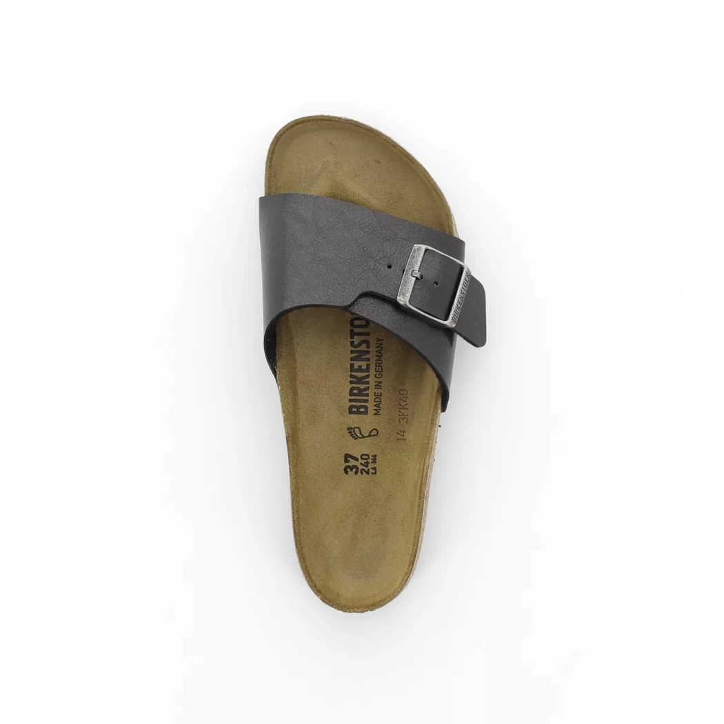 Image (6) de la chaussures Birkenstock - Mules et Sabots Or / Bronze / Platine en Cuir synthétique