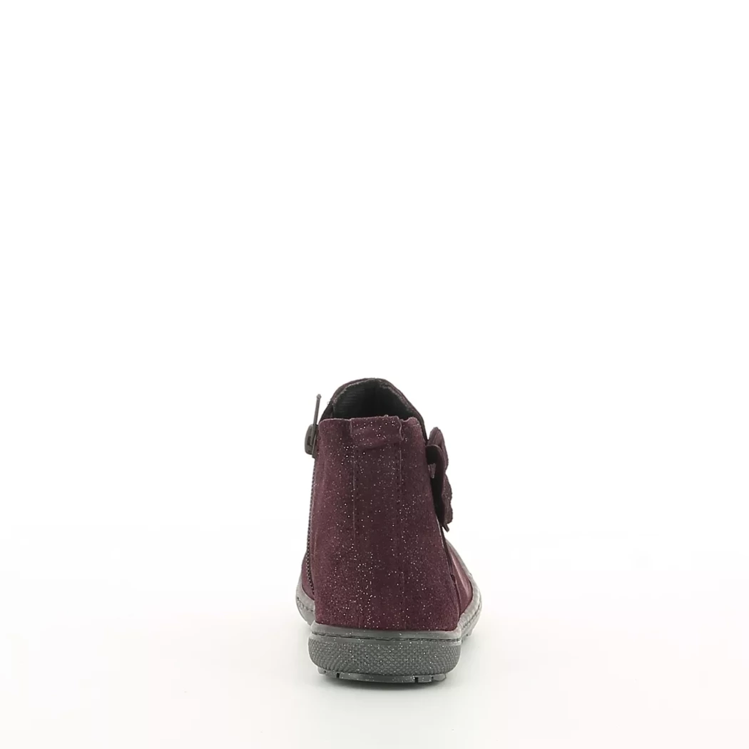 Image (3) de la chaussures Les fees de Bengale - Boots Violet / Lilas en Cuir nubuck