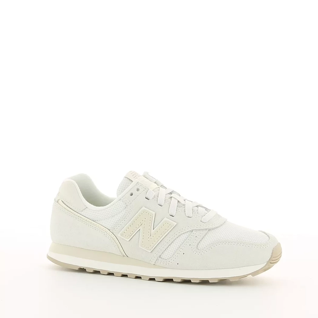 Image (1) de la chaussures New Balance - Baskets Beige en Cuir nubuck