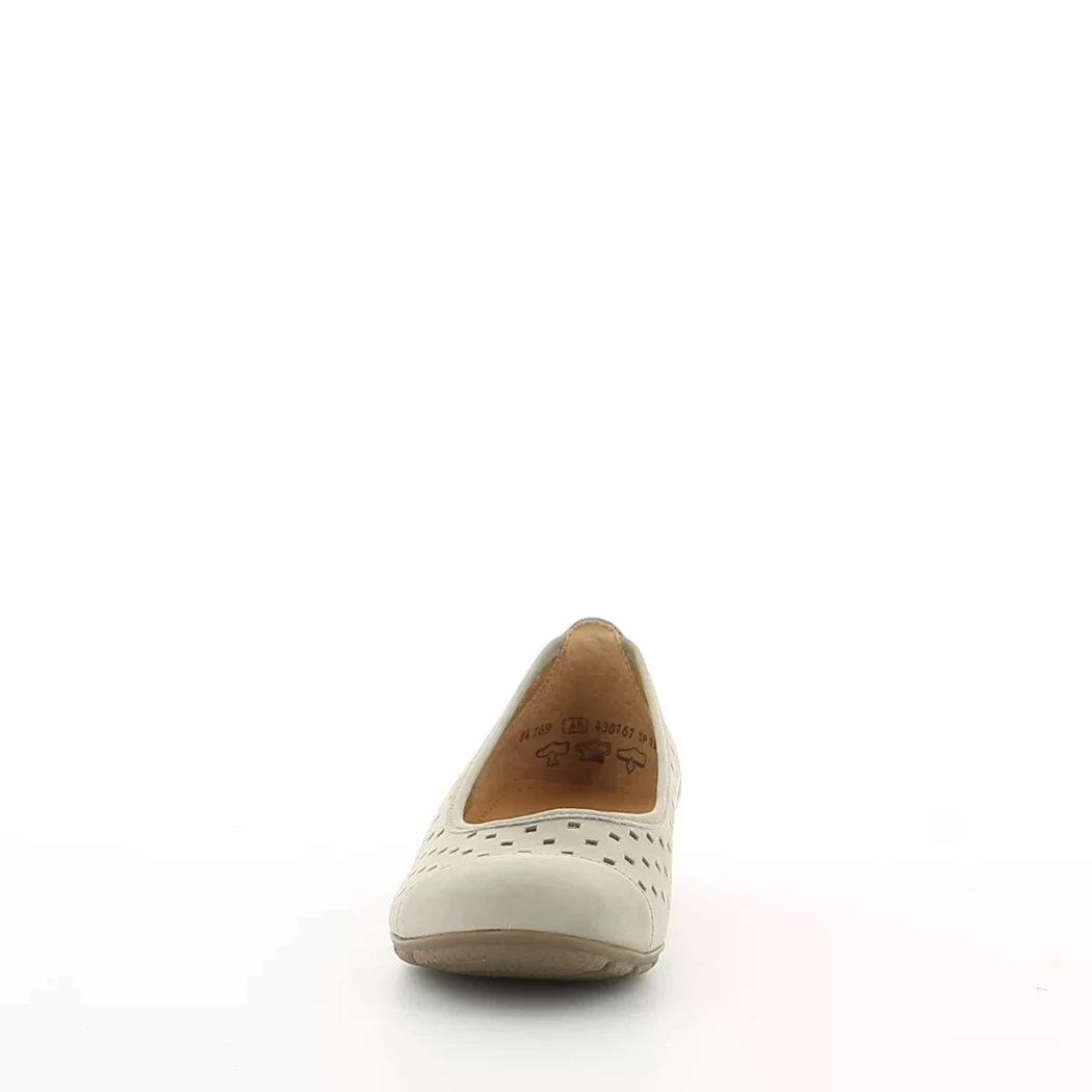 Image (5) de la chaussures Gabor - Ballerines Beige en Cuir nubuck