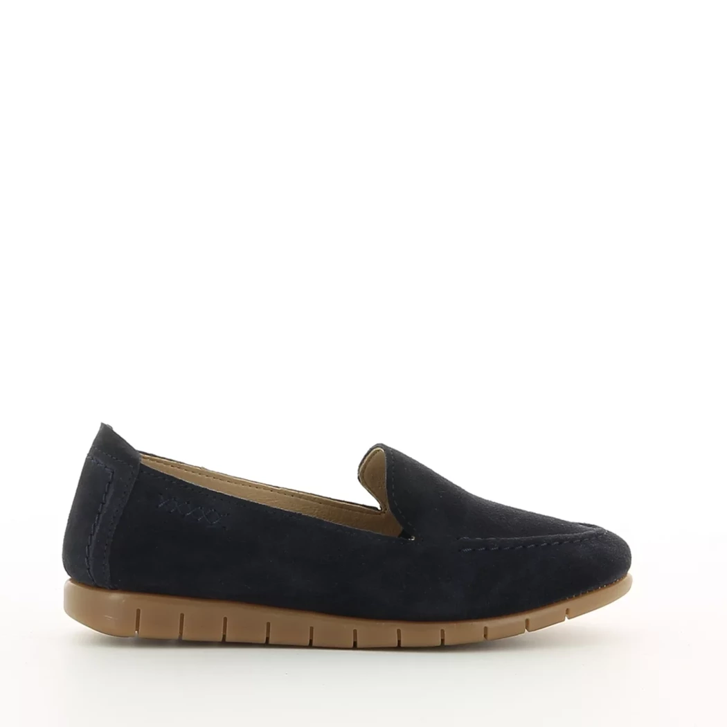 Image (2) de la chaussures Diabolo Studio - Mocassins Bleu en Cuir nubuck