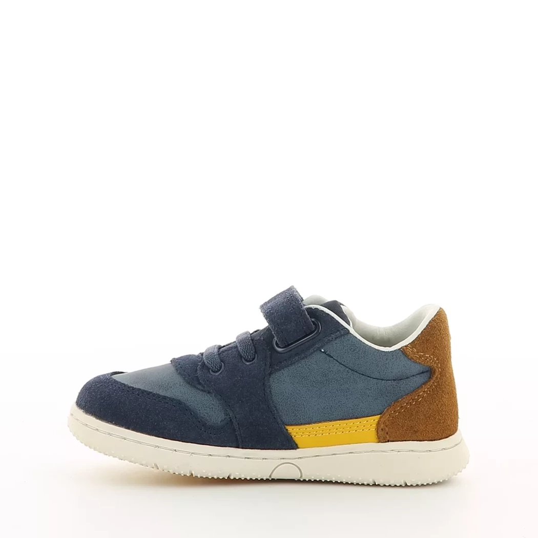 Image (4) de la chaussures Kickers - Baskets Bleu en Cuir