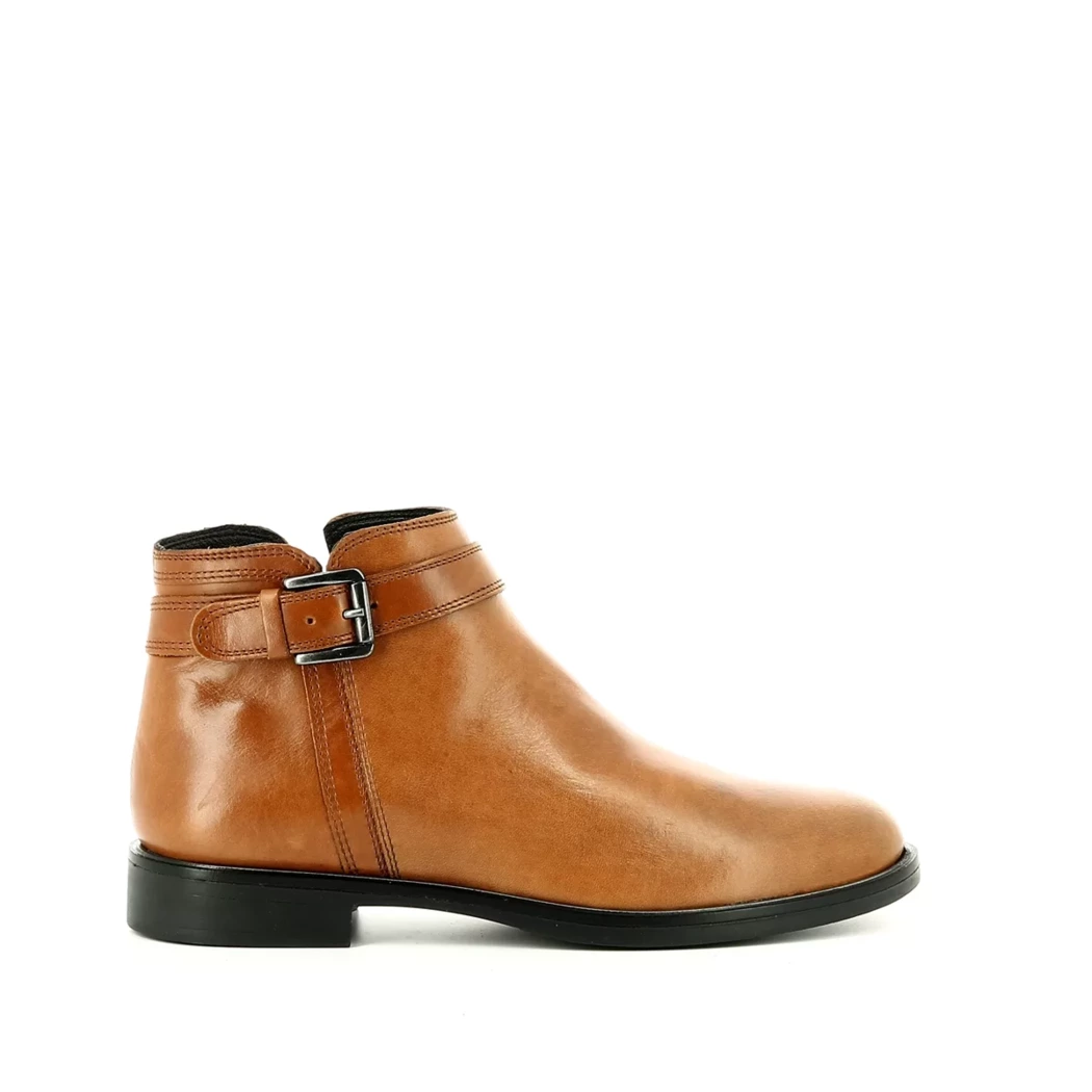 Image (2) de la chaussures Cypres - Boots Cuir naturel / Cognac en Cuir