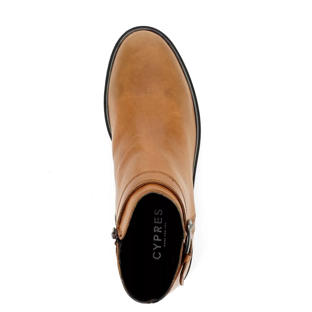 Image (6) de la chaussures Cypres - Boots Cuir naturel / Cognac en Cuir