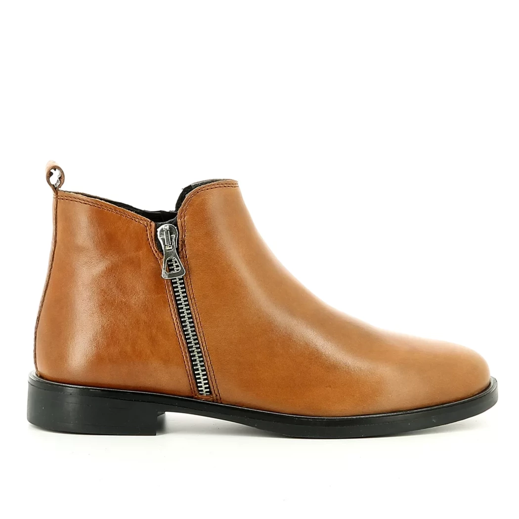 Image (2) de la chaussures Cypres - Boots Cuir naturel / Cognac en Cuir