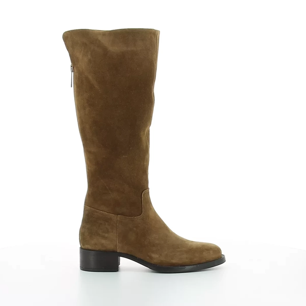 Image (2) de la chaussures Alpe - Bottes Cuir naturel / Cognac en Cuir nubuck