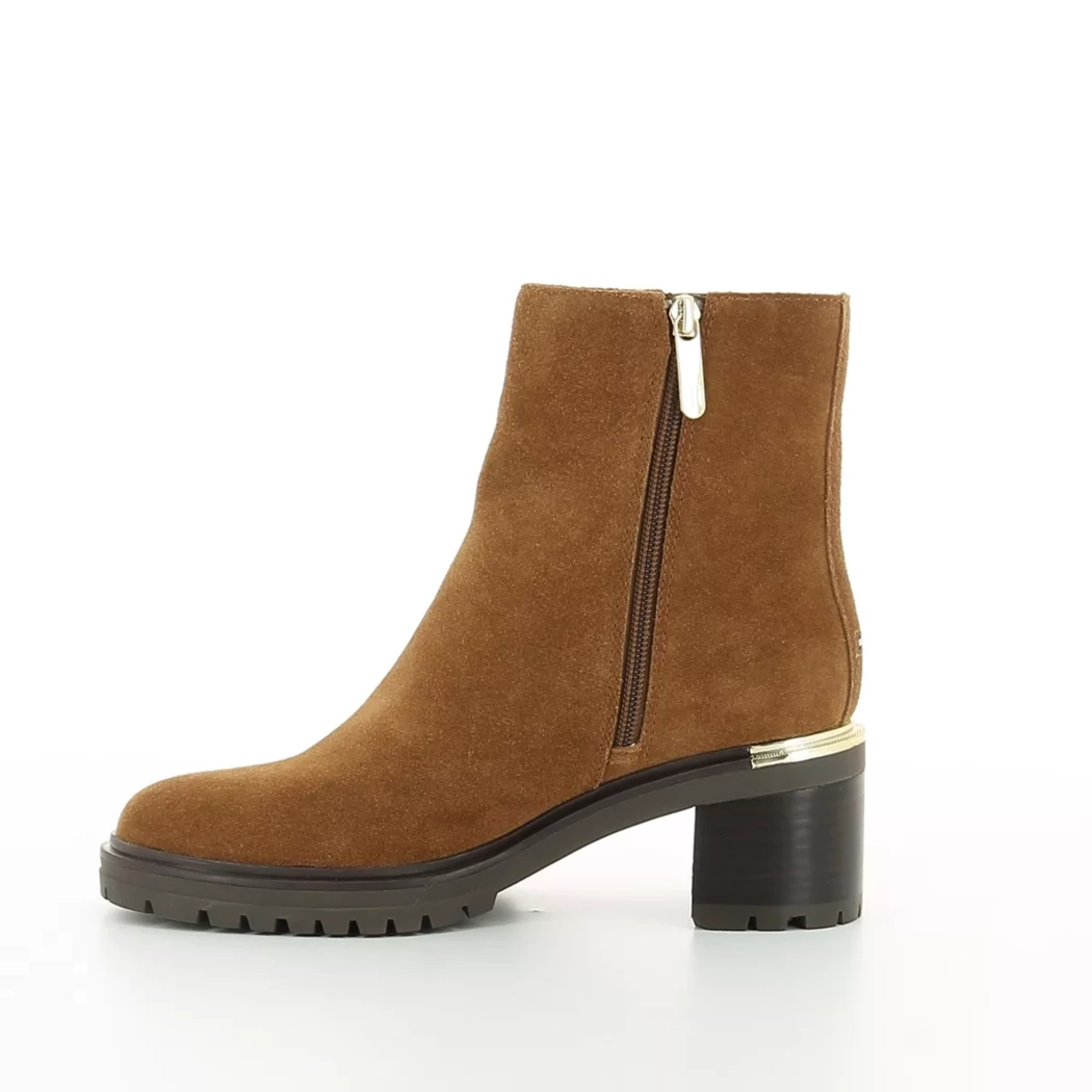 Image (4) de la chaussures Tommy Hilfiger - Boots Cuir naturel / Cognac en Cuir nubuck