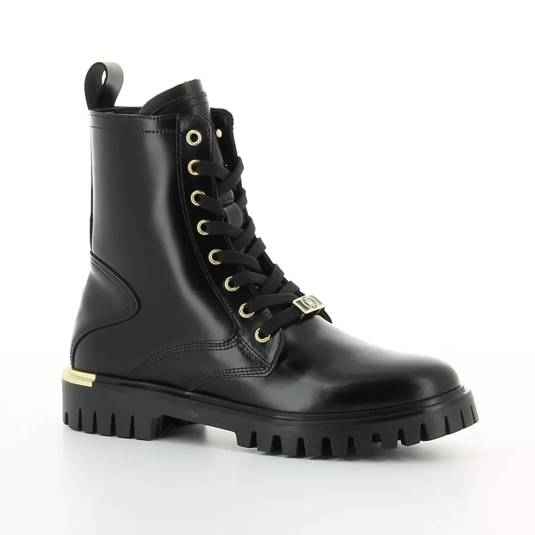 Image (1) de la chaussures Tommy Hilfiger - Bottines Noir en Cuir