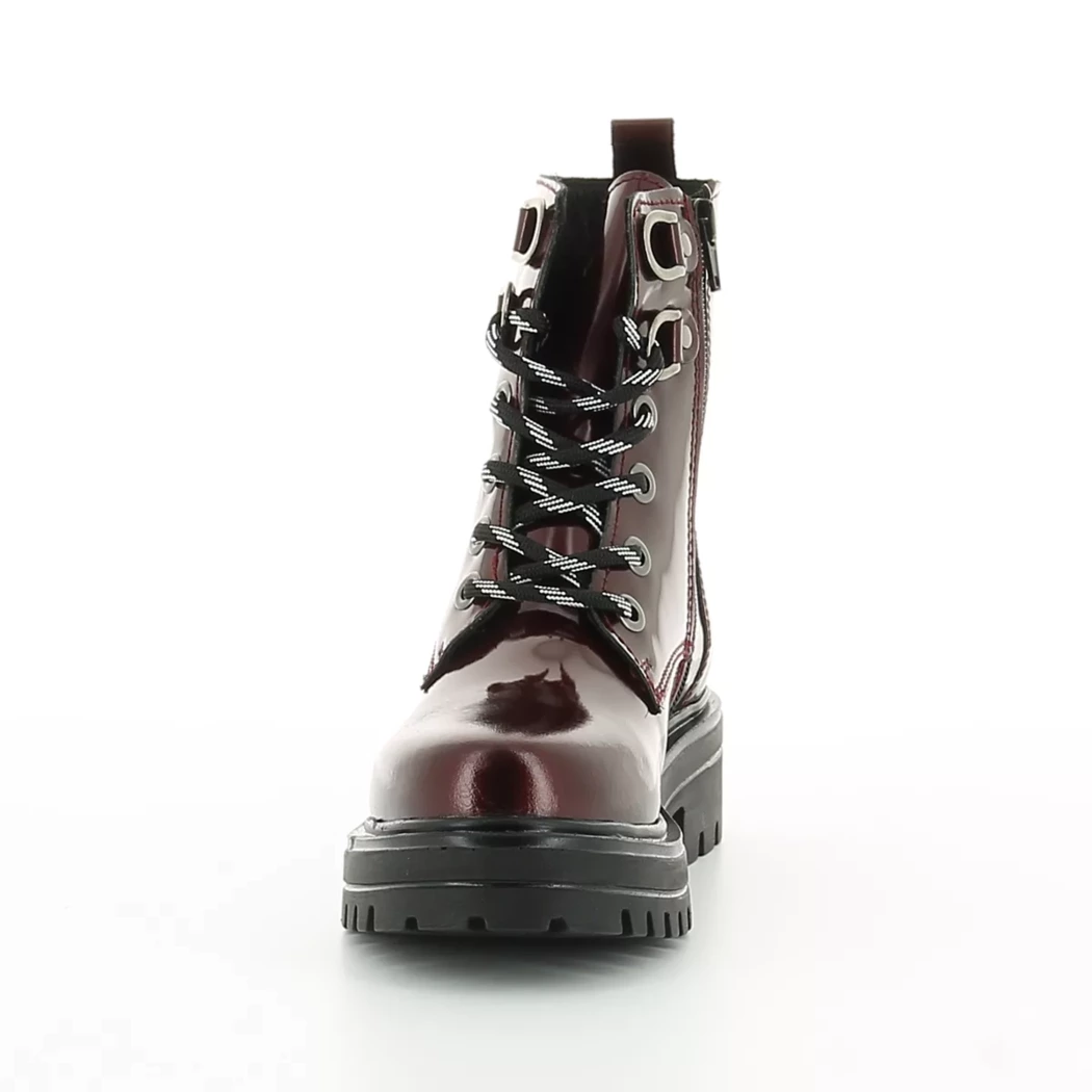 Image (5) de la chaussures Margarita mariotti - Bottines Bordeaux en Cuir vernis