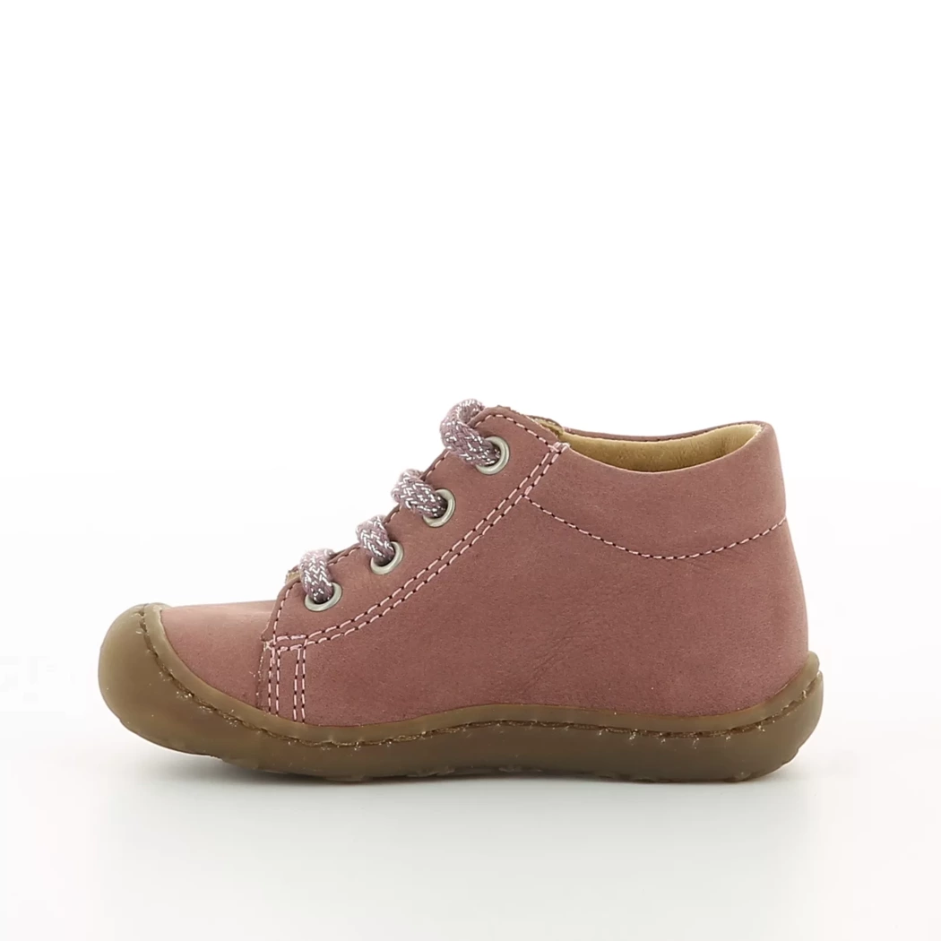 Image (4) de la chaussures Bopy - Bottines Rose en Cuir nubuck