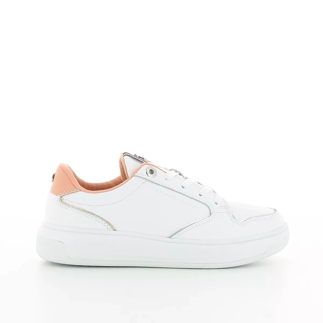 Image (2) de la chaussures Tommy Hilfiger - Baskets Blanc en Cuir