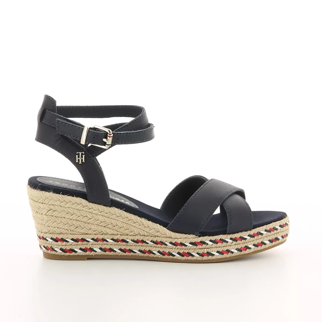 Image (2) de la chaussures Tommy Hilfiger - Sandales et Nu-Pieds Bleu en Cuir