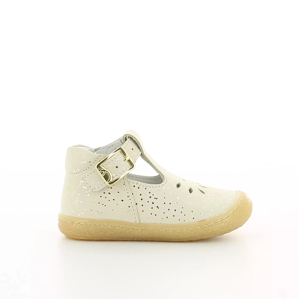 Image (2) de la chaussures Bellamy - Bottines ouvertes Beige en Cuir