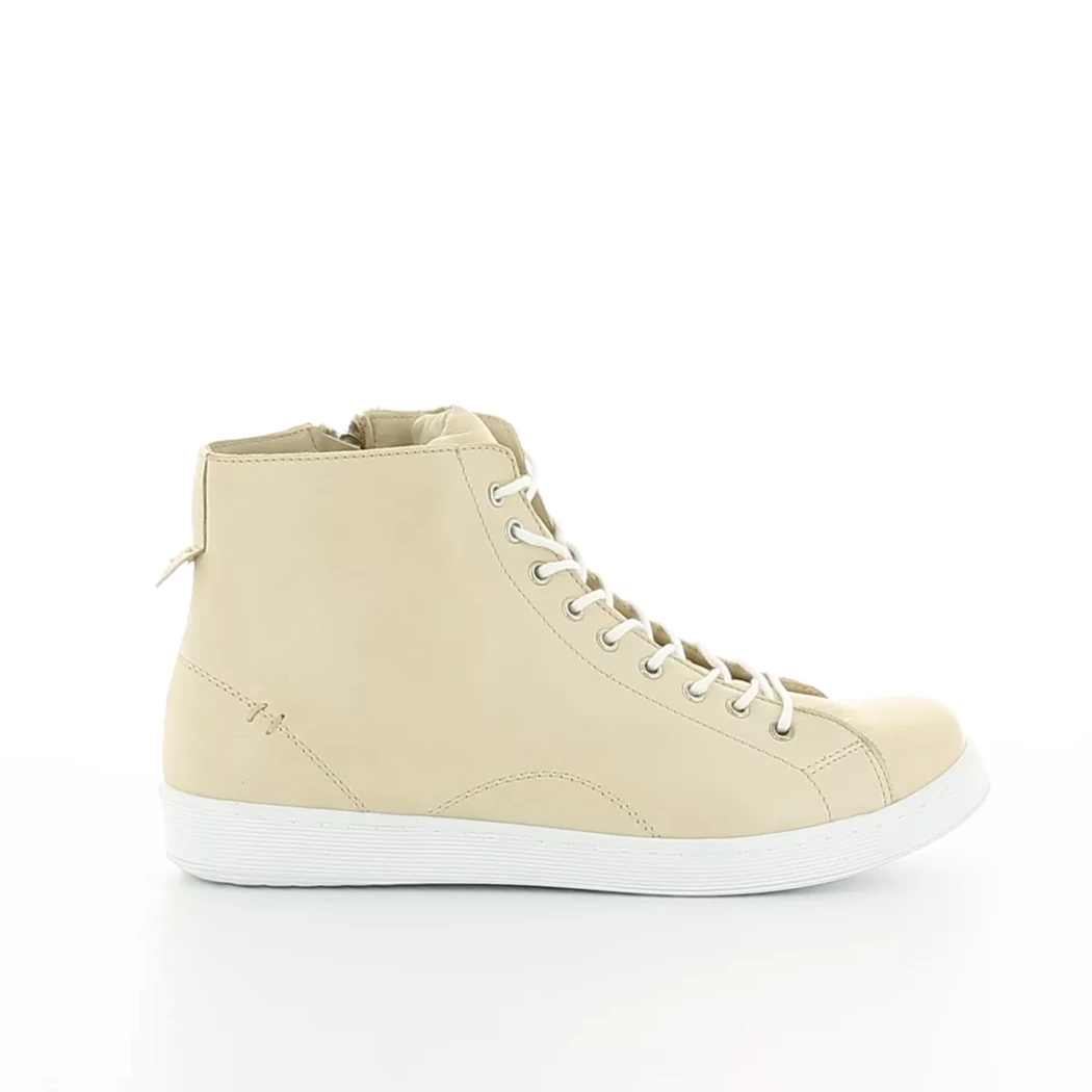 Image (2) de la chaussures Andrea Conti - Bottines Beige en Cuir