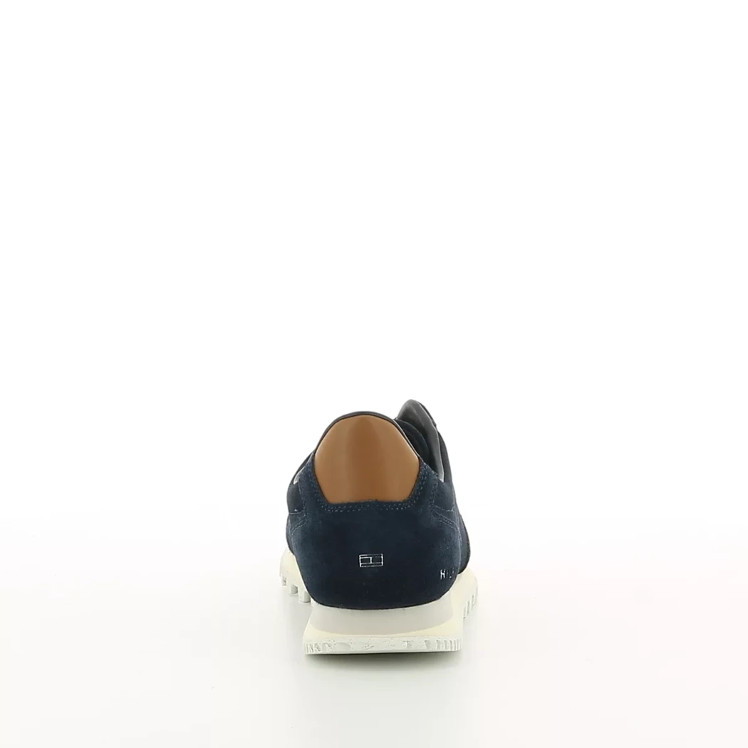 Image (3) de la chaussures Tommy Hilfiger - Baskets Bleu en Cuir nubuck