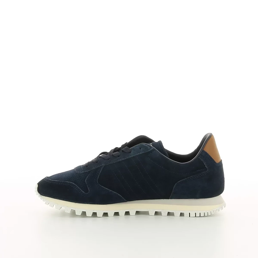 Image (4) de la chaussures Tommy Hilfiger - Baskets Bleu en Cuir nubuck