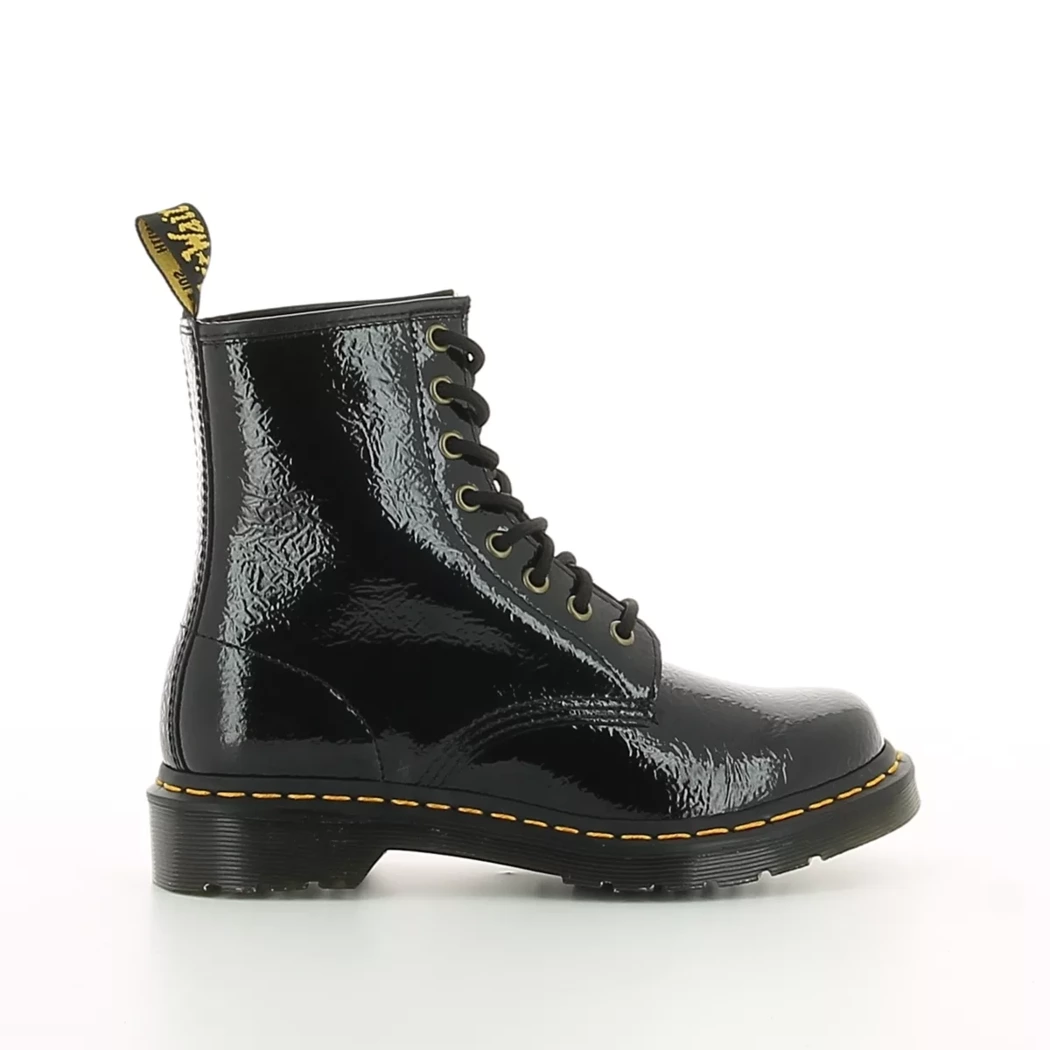 Image (2) de la chaussures Dr. Martens - Bottines Noir en Cuir vernis