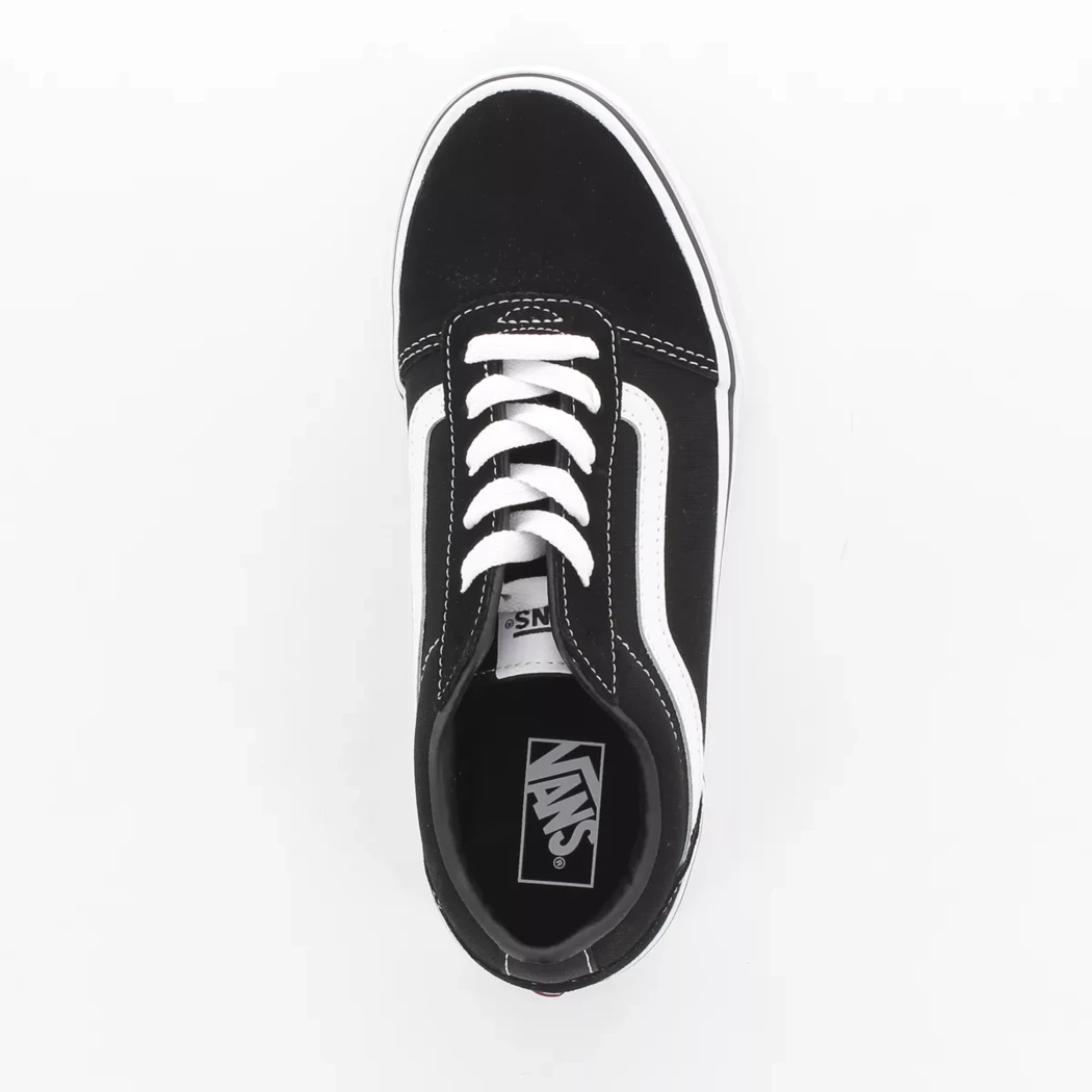 Image (6) de la chaussures Vans - Baskets Noir en Cuir nubuck