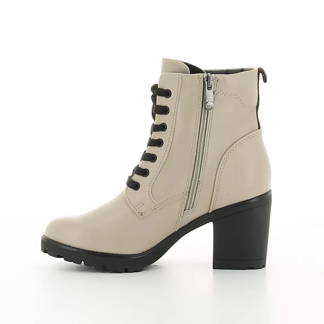 Image (4) de la chaussures Marco Tozzi - Bottines Beige en Cuir synthétique