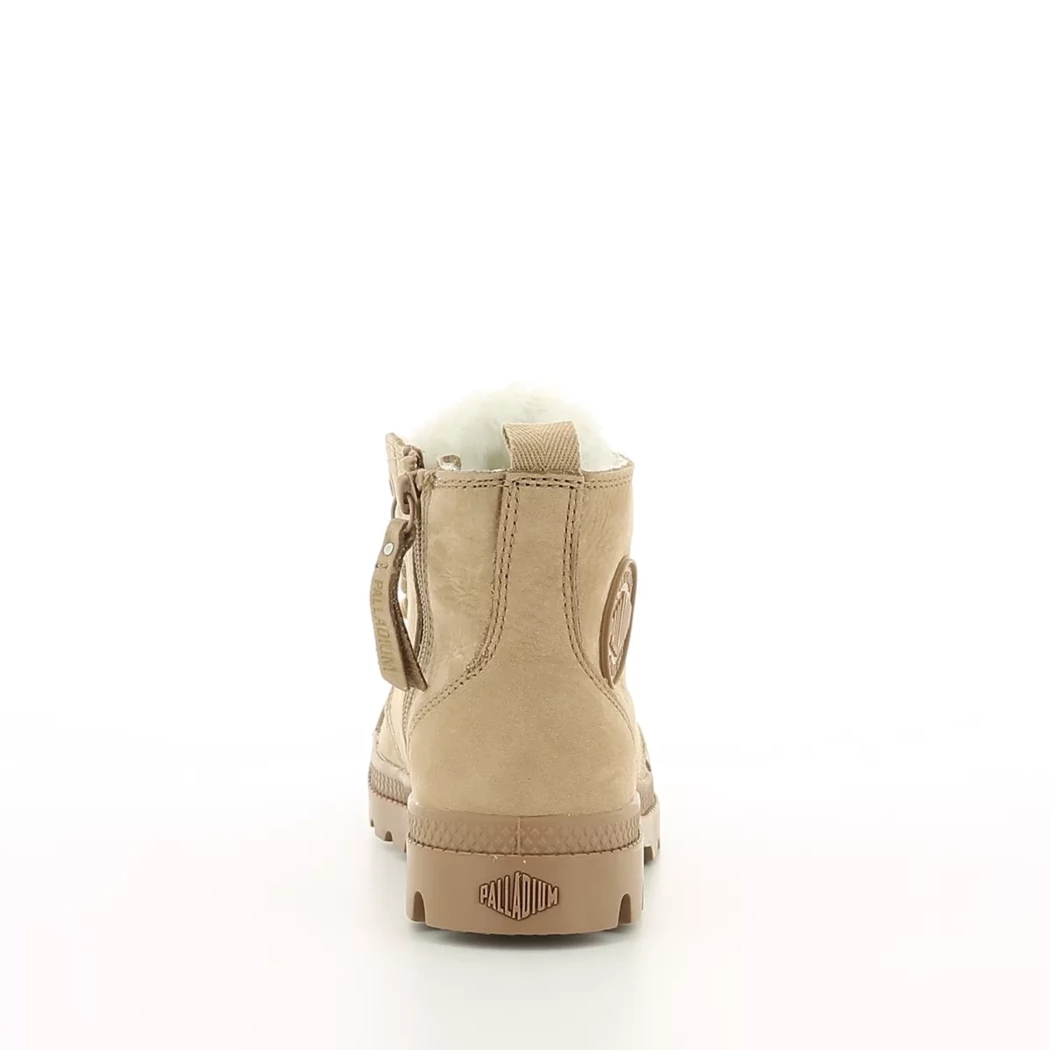 Image (3) de la chaussures Palladium - Bottines Rose en Cuir nubuck