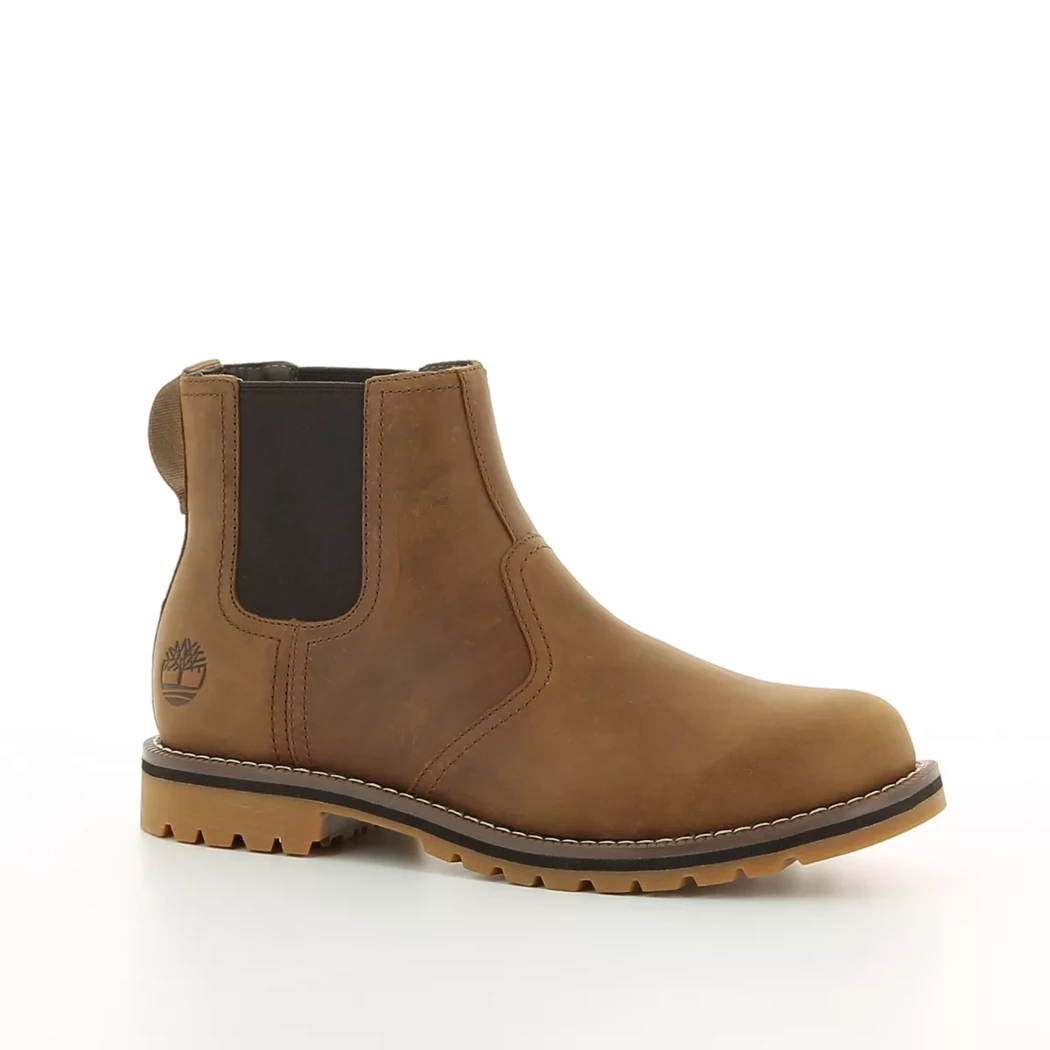 Image (1) de la chaussures Timberland - Boots Cuir naturel / Cognac en Cuir