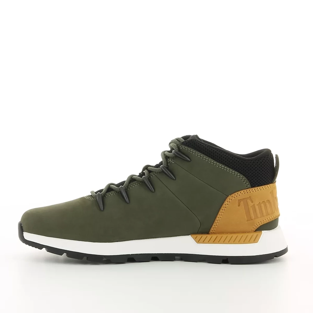 Image (4) de la chaussures Timberland - Bottines Vert en Cuir nubuck