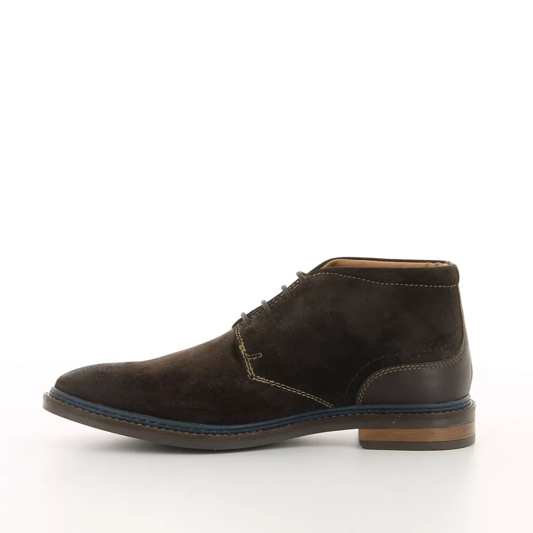 Image (4) de la chaussures Redskins - Bottines Marron en Cuir nubuck