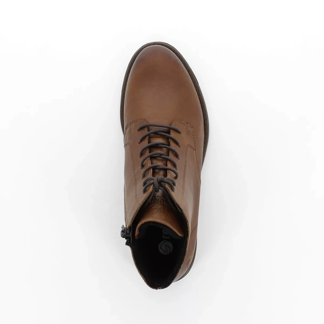 Image (6) de la chaussures Remonte - Bottines Cuir naturel / Cognac en Cuir