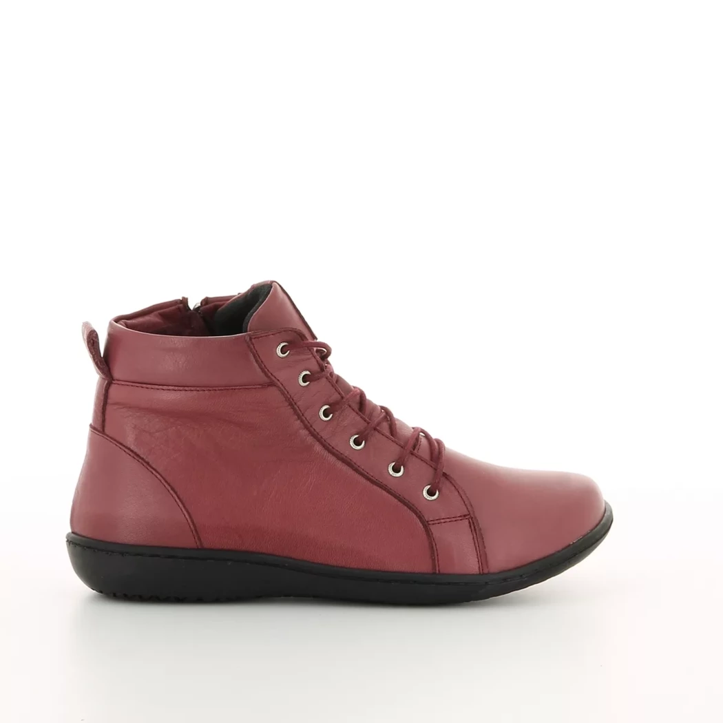 Image (2) de la chaussures Andrea Conti - Bottines Rose en Cuir