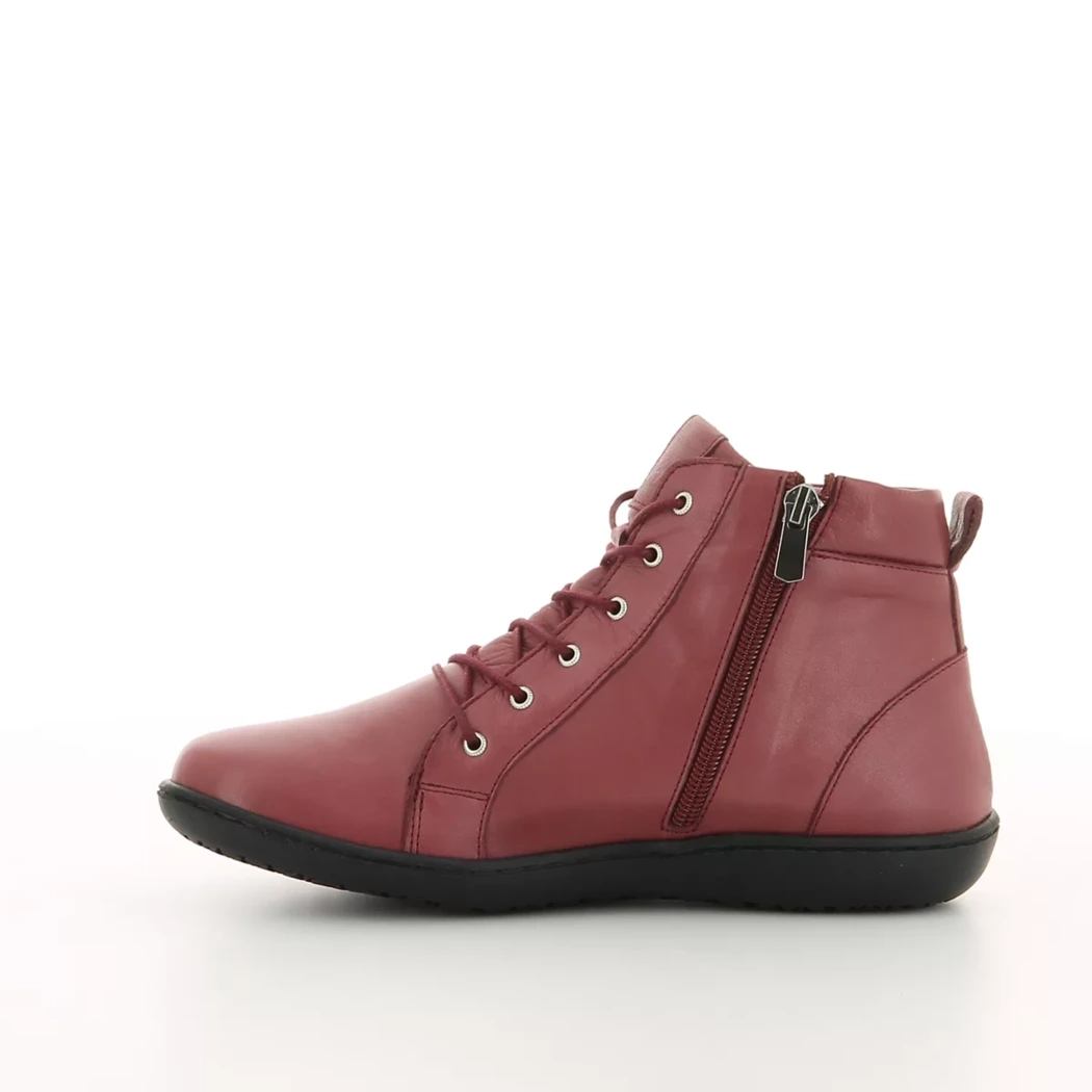 Image (4) de la chaussures Andrea Conti - Bottines Rose en Cuir