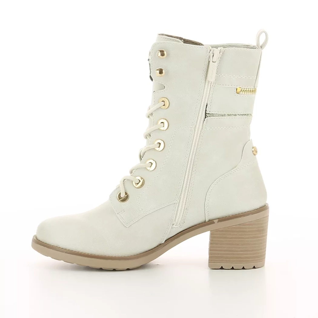 Image (4) de la chaussures Mustang - Bottines Beige en Cuir synthétique