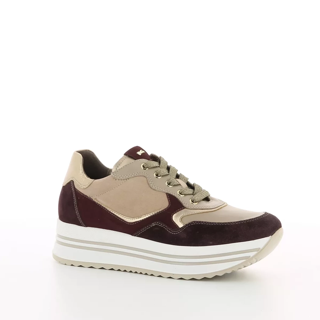 Image (1) de la chaussures Nero Giardini - Baskets Bordeaux en Cuir nubuck