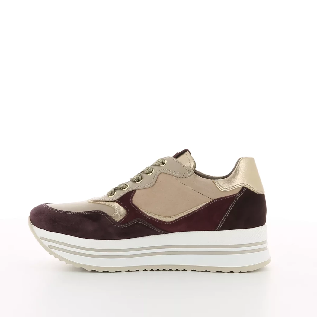 Image (4) de la chaussures Nero Giardini - Baskets Bordeaux en Cuir nubuck