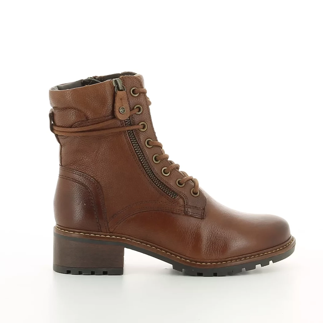 Image (2) de la chaussures Tamaris Comfort - Bottines Cuir naturel / Cognac en Cuir