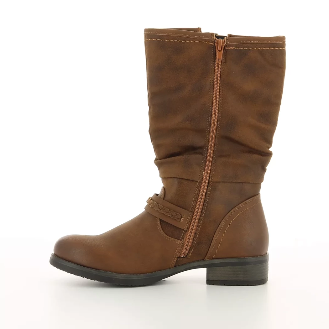 Image (4) de la chaussures Rieker - Boots Cuir naturel / Cognac en Cuir synthétique