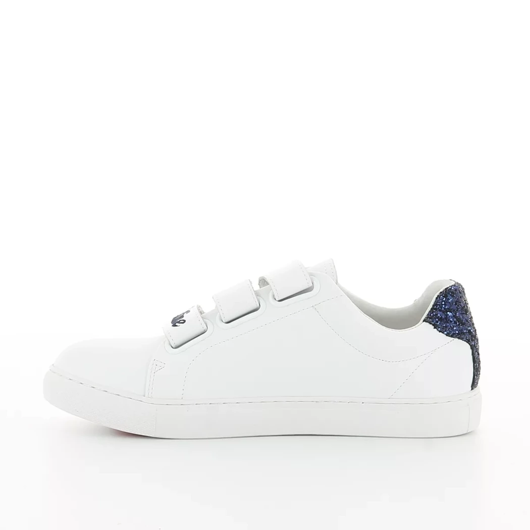 Image (4) de la chaussures Bons baisers de Paname - Baskets Blanc en Cuir