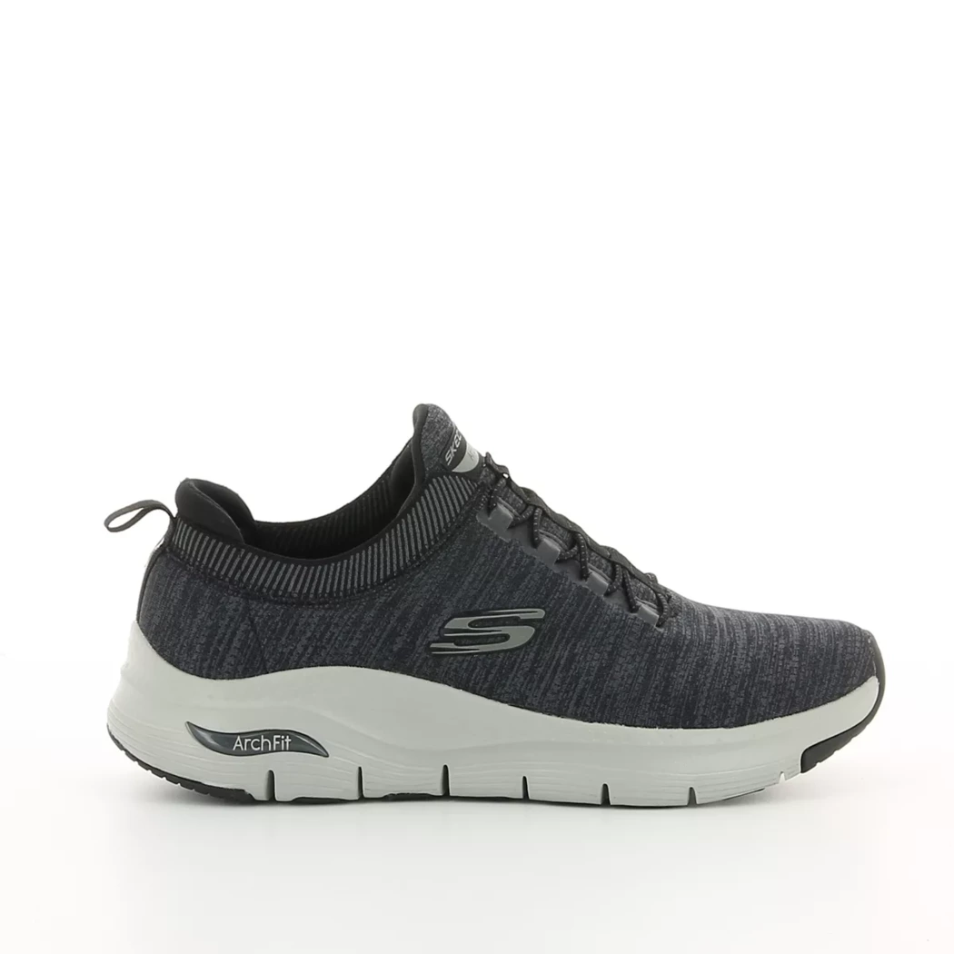 Image (2) de la chaussures Skechers - Baskets Gris en Nylon