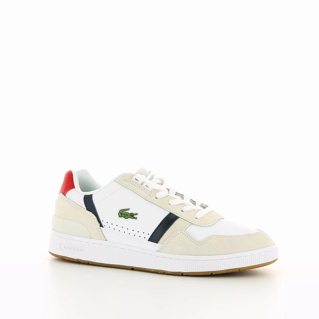 Image (1) de la chaussures Lacoste - Baskets Blanc en Cuir