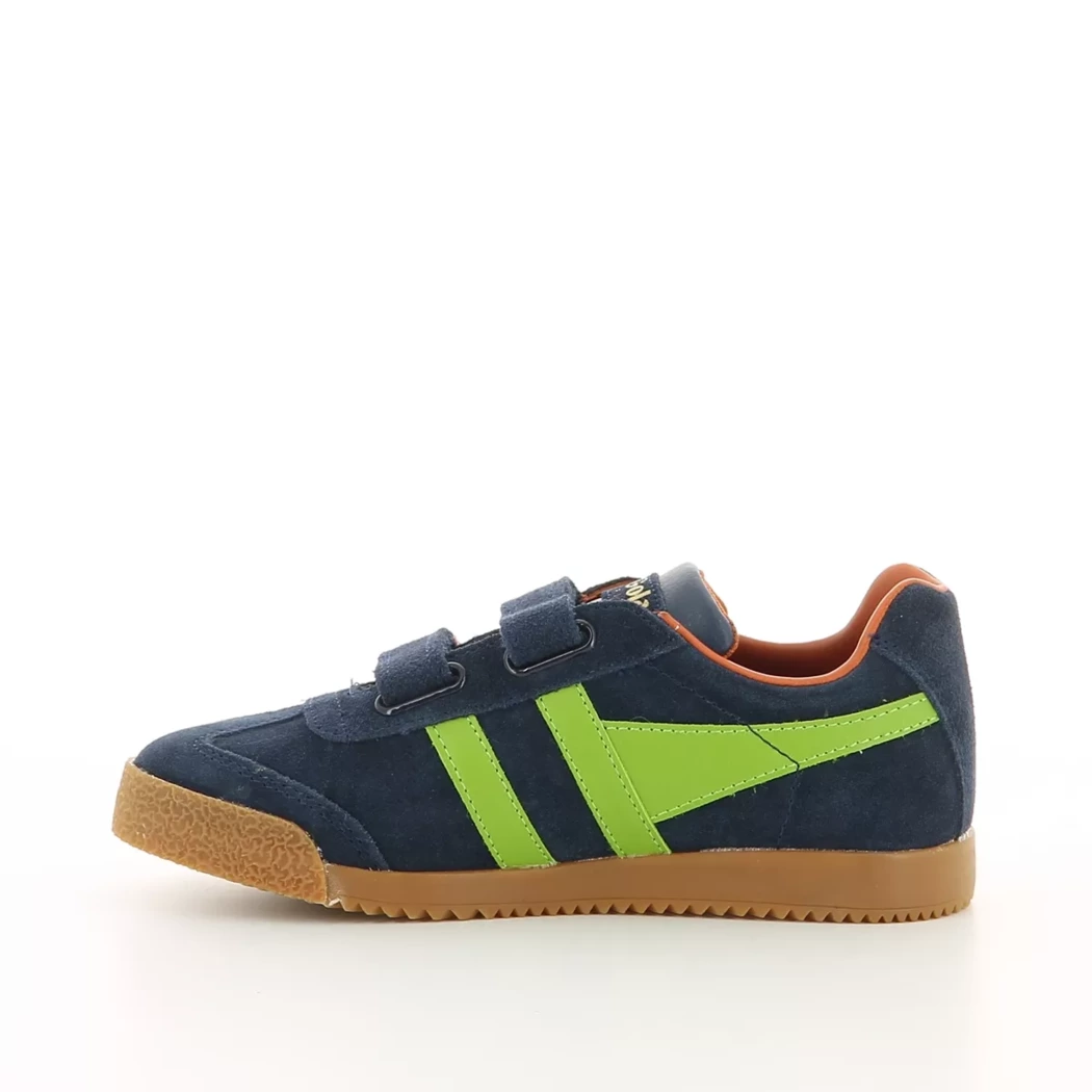 Image (4) de la chaussures Gola - Baskets Bleu en Cuir nubuck