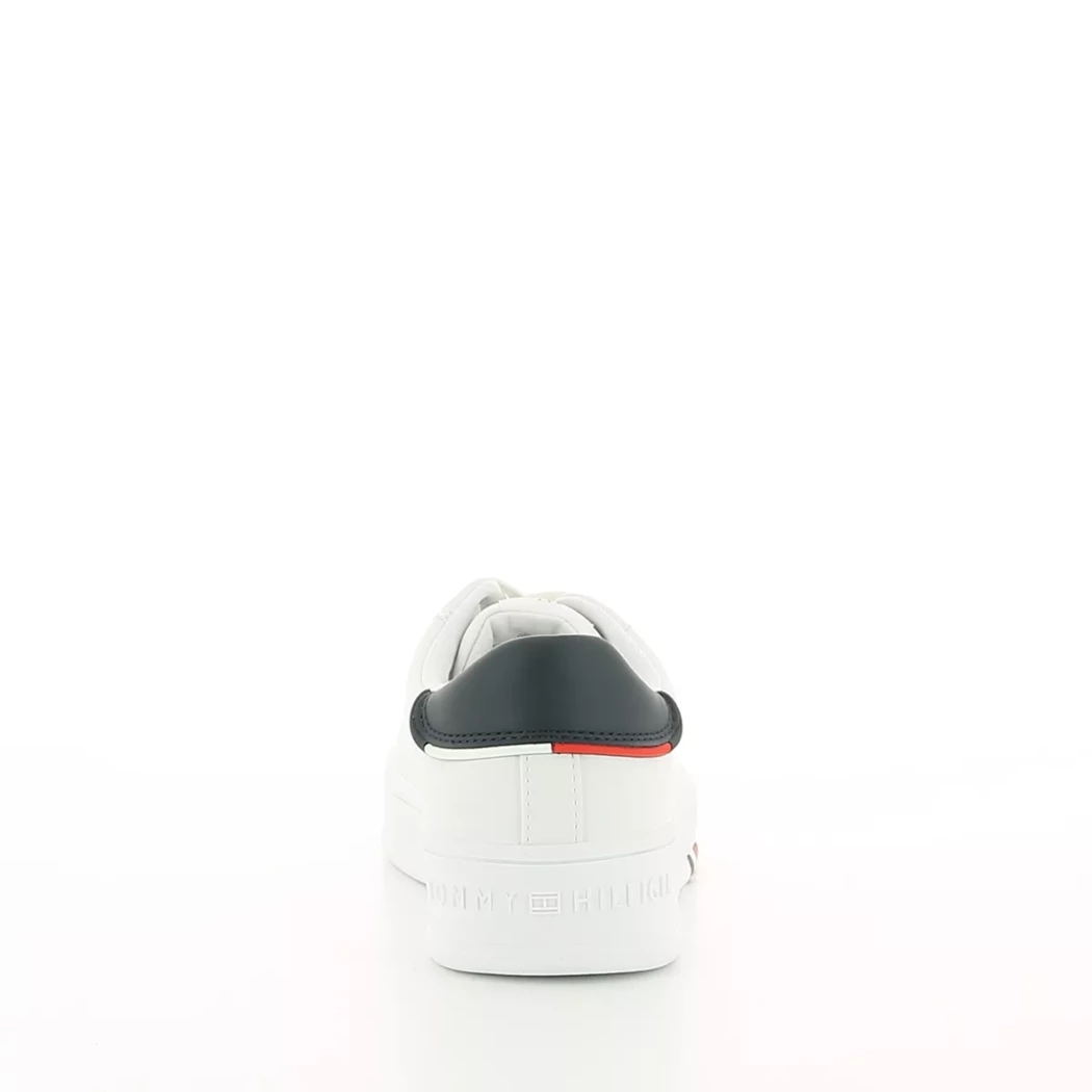 Image (3) de la chaussures Tommy Hilfiger - Baskets Blanc en Cuir synthétique