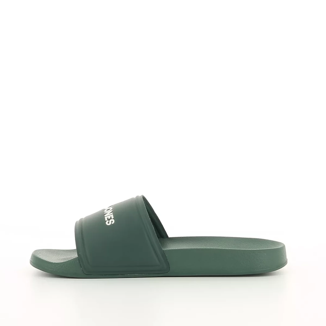 Image (4) de la chaussures Jack & Jones - Tongs et Plage Vert en Caoutchouc